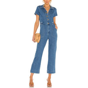 Show Me Your Mumu 'Emery' Blue Jumpsuit / Romper Size S